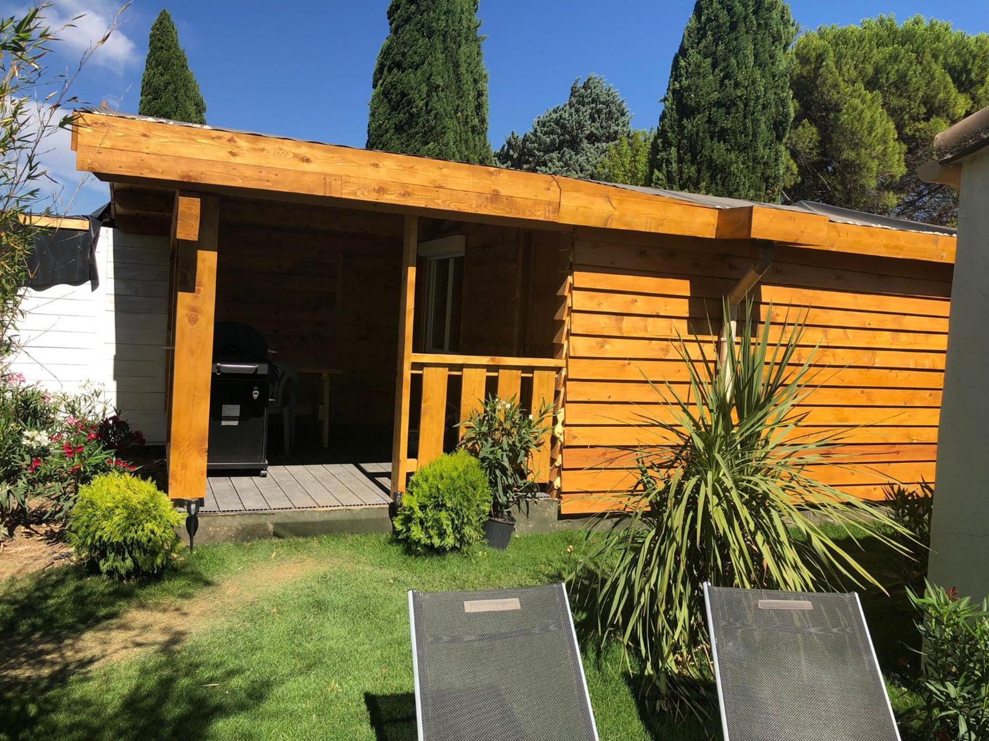 Chalet Mont Ventoux Et Chalet Vip Camaret-sur-Aigues Quarto foto